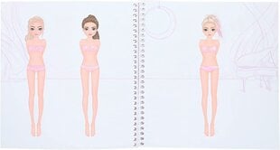 Книжка-раскраска TopModel Ballet Dress Me Up с наклейками, 12125 цена и информация | Книжки - раскраски | 220.lv