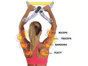 Универсальный тренажер Wondwer Arms, для рук, груди, плеч, спины цена и информация | Эспандеры, петли, ремни для тренировок | 220.lv