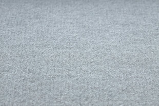 Paklājs - celiņš RUMBA gumijots, vienkrāsains pelēks 60 cm cena un informācija | Paklāji | 220.lv