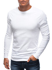 T-krekls ar garām piedurknēm vīriešiem Edoti L148, balts цена и информация | Мужские футболки | 220.lv