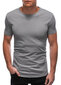 Vīriešu T-krekls kokvilna Edoti S1683 pelēks cena un informācija | Vīriešu T-krekli | 220.lv