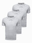 T-krekls polo - pelēks 3-pack Z28 V11 cena un informācija | Vīriešu T-krekli | 220.lv