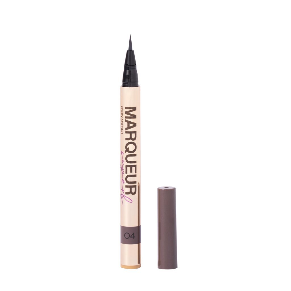 Vivienne Sabo Uzacu flomāsters Brow marker Superb, 04 · Brown cold cena un informācija | Uzacu krāsas, zīmuļi | 220.lv