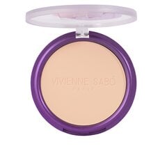 Vivienne Sabo Kompaktais pūderis Mattifying Pressed powder Absolute matte, 6 g, 01 · Pink beige cena un informācija | Grima bāzes, tonālie krēmi, pūderi | 220.lv