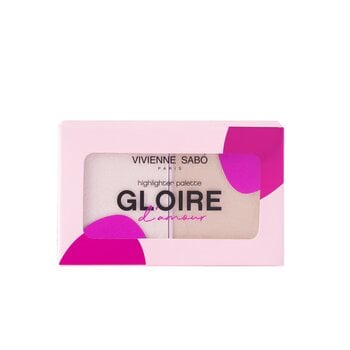 Vivienne Sabo Хайлайтер palette Gloire d'amour , 6 g, 01 Light pink цена и информация | Бронзеры (бронзаторы), румяна | 220.lv