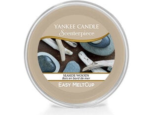 Smaržīgs kūstošais vasks Yankee Candle Melt Cup Scenterpiece Seaside Woods 61 g cena un informācija | Sveces un svečturi | 220.lv