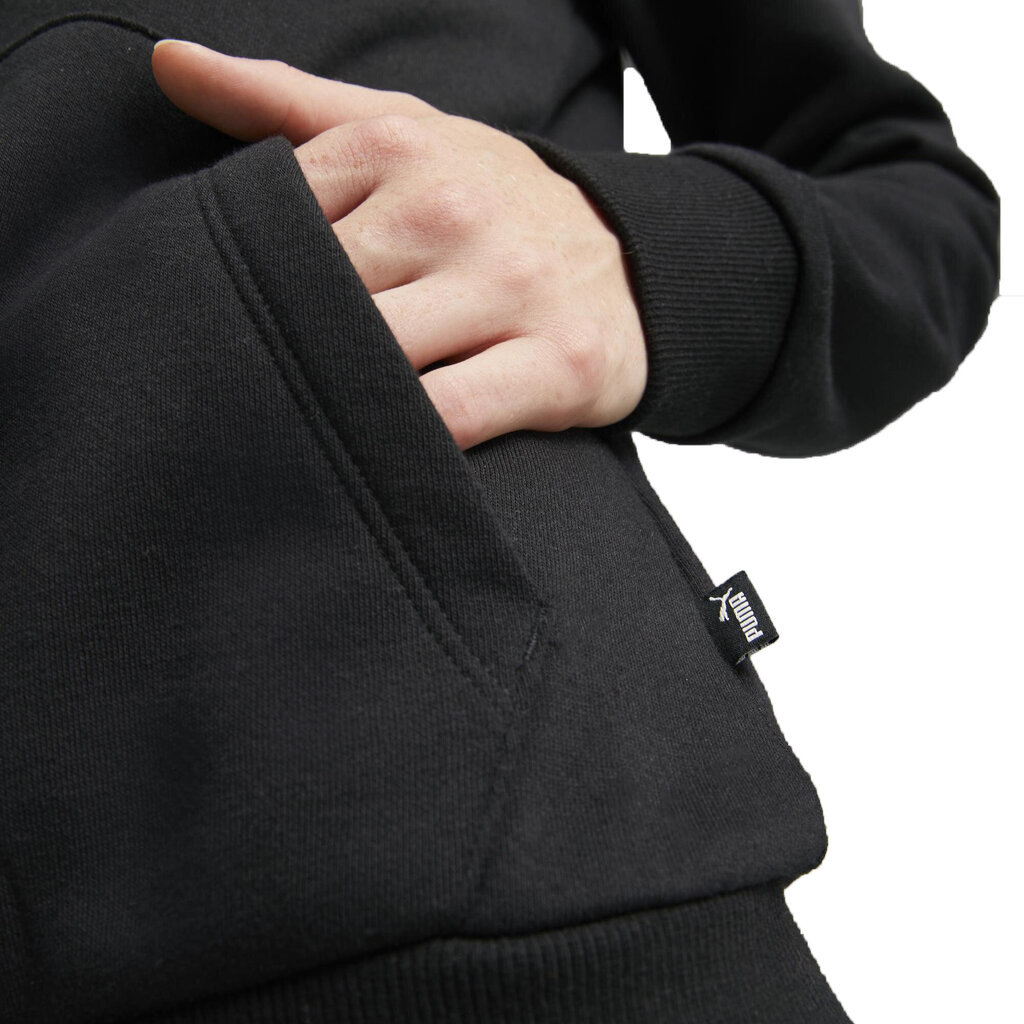 Ess+ metallic logo džemperis puma sievietēm melns 84995801 цена и информация | Jakas sievietēm | 220.lv