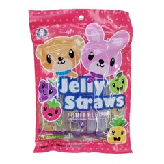 Želejas nūjiņas JELLY STRAWS (FRUIT), 300g cena un informācija | Saldumi | 220.lv