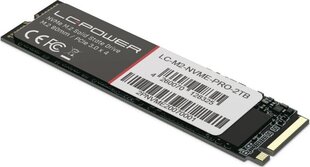 LC-Power Phenom Pro, 2 ТБ (LC-M2-NVME-PRO-2TB) цена и информация | Внутренние жёсткие диски (HDD, SSD, Hybrid) | 220.lv