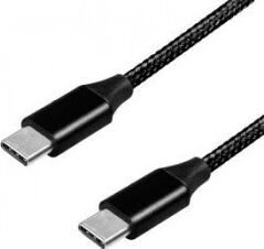 Kabel USB LogiLink USB-A - USB-C 1 m (CU0154) cena un informācija | Savienotājkabeļi | 220.lv