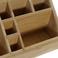 Универсальный органайзер DKD Home Decor Письменный стол Бамбук (23 x 9 x 9.5 cm) цена и информация | Ящики для вещей | 220.lv