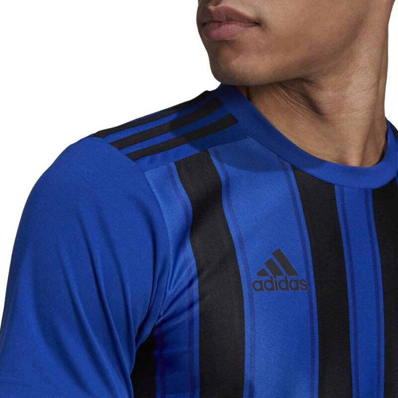 Futbola krekls vīriešiem Adidas Striped 21, zils cena un informācija | Futbola formas un citas preces | 220.lv