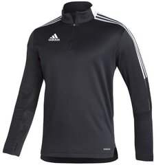 Džemperis vīriešiem Adidas Tiro 21 Warm Top M GM7354, melns cena un informācija | Futbola formas un citas preces | 220.lv