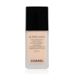 Основа под макияж Chanel Le Teint Ultra SPF15 12 Beige Rosé, 30 мл цена и информация | Пудры, базы под макияж | 220.lv