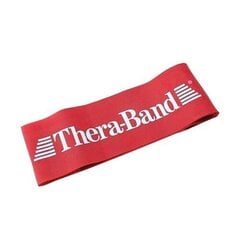 Эластичная петля Thera-band, красная, 7,5 см цена и информация | Фитнес-резинки, гимнастические кольца | 220.lv