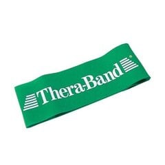 Петля для эластичной ленты Thera-band, зеленая, 7,5 см цена и информация | Фитнес-резинки, гимнастические кольца | 220.lv