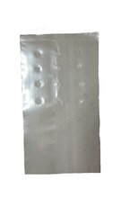 Polietilēna maisiņš ar caurumiem gaisa cirkulācijai, caurspīdīgs, 250 gab. iepakojumā cena un informācija | Kancelejas preces | 220.lv