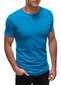 Vīriešu T-krekls kokvilna Edoti S1683 tirkīza cena un informācija | Vīriešu T-krekli | 220.lv