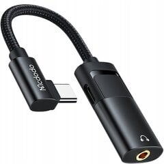 Mcdodo tālruņa adapteris, USB C, mini jack 3,5 mm, ar DAC CA-1880 цена и информация | Кабели для телефонов | 220.lv