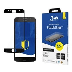 Motorola Moto G5s Black - 3mk FlexibleGlass Max ™ cena un informācija | Ekrāna aizsargstikli | 220.lv