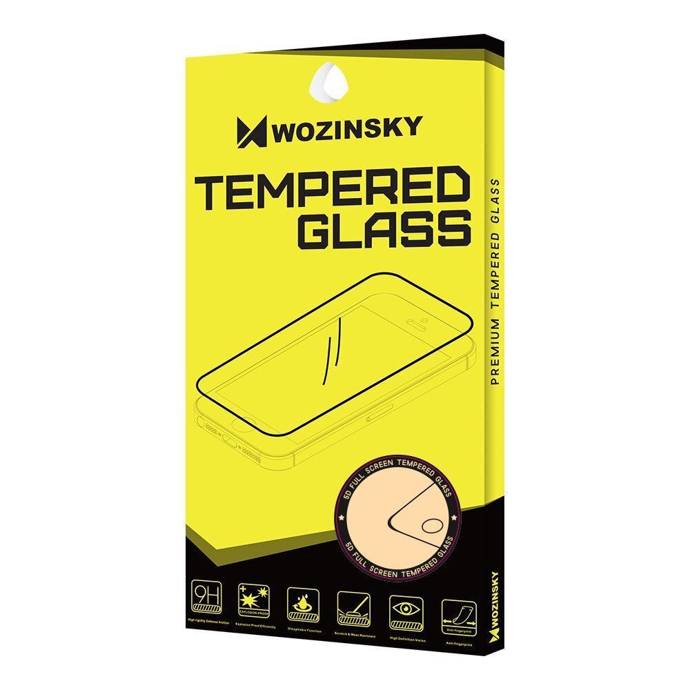 Wozinsky Tempered Glass Full Glue Screen Protector Full with Frame Case Friendly for Huawei P Smart 2020 / Huawei P Smart Plus 2019 / P Smart 2019 black цена и информация | Ekrāna aizsargstikli | 220.lv