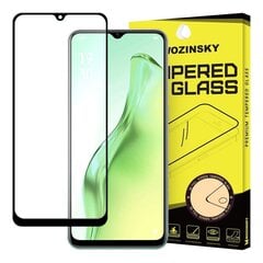 Wozinsky rūdīta stikla ekrāna aizsargs paredzēts Oppo A31 melns cena un informācija | Ekrāna aizsargstikli | 220.lv