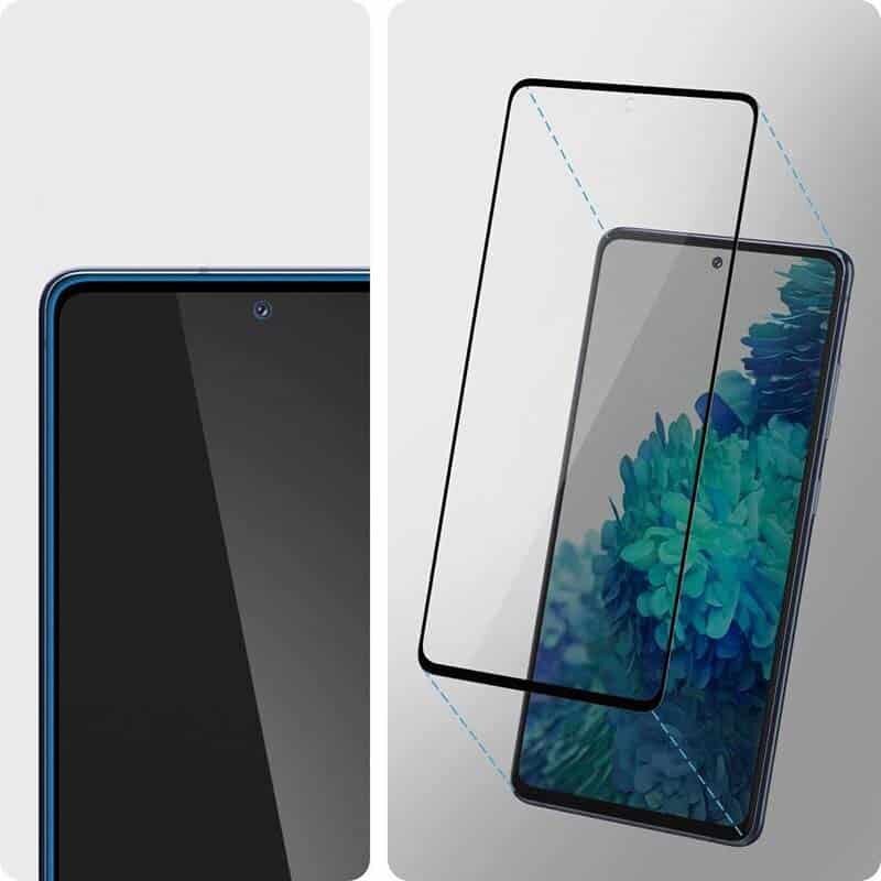 Aizsargstikls Spigen Glas TR Slim FC priekš Samsung Galaxy S20 FE цена и информация | Ekrāna aizsargstikli | 220.lv
