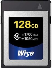 Wise CFexpress 128GB cena un informācija | Atmiņas kartes fotokamerām | 220.lv