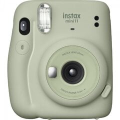 Fujifilm Instax Mini 11, pastel green cena un informācija | Momentfoto kameras | 220.lv