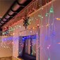 500LED gaismas aizkars krāsains 22.5M + tālvadības pults cena un informācija | Ziemassvētku lampiņas, LED virtenes | 220.lv