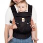 ERGObaby ķengursoma Omni Breeze, onyx black, BCZ360PONYX cena un informācija | Slingi, ķengursomas | 220.lv