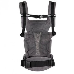 ERGObaby ķengursoma Omni Breeze, graphite grey, BCZ360PGRAPH cena un informācija | Slingi, ķengursomas | 220.lv