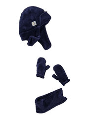 Комплект зимних аксессуаров для мальчика Killtech Fiw 40 Mns Dunkelblau, синий цена и информация | Шапки, перчатки, шарфы для мальчиков | 220.lv