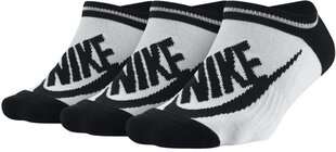 Женские носки Nike Nsw Womens - 3 Ppk Striped No Sh White Black цена и информация | Женские носки | 220.lv