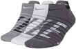 Nike Zeķes WNK Dry Cush Low 3PR - Gfx Grey White цена и информация | Vīriešu zeķes | 220.lv