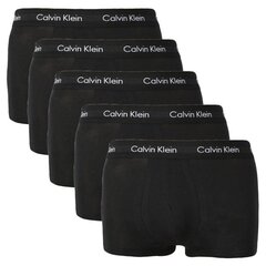 Apakšbikses vīriešiem Calvin Klein 5 gab. 8719853976906, melnas цена и информация | Мужские трусы | 220.lv