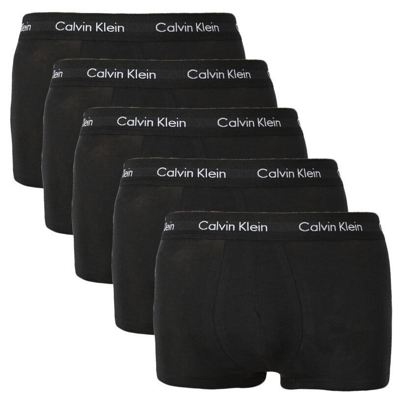 Apakšbikses vīriešiem Calvin Klein 5 gab. 8719853976906, melnas цена и информация | Vīriešu apakšbikses | 220.lv
