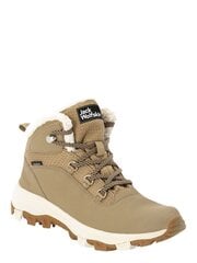 Zābaki JACK WOLFSKIN Everquest Texapore Mid W, bēši цена и информация | Женские сапоги | 220.lv