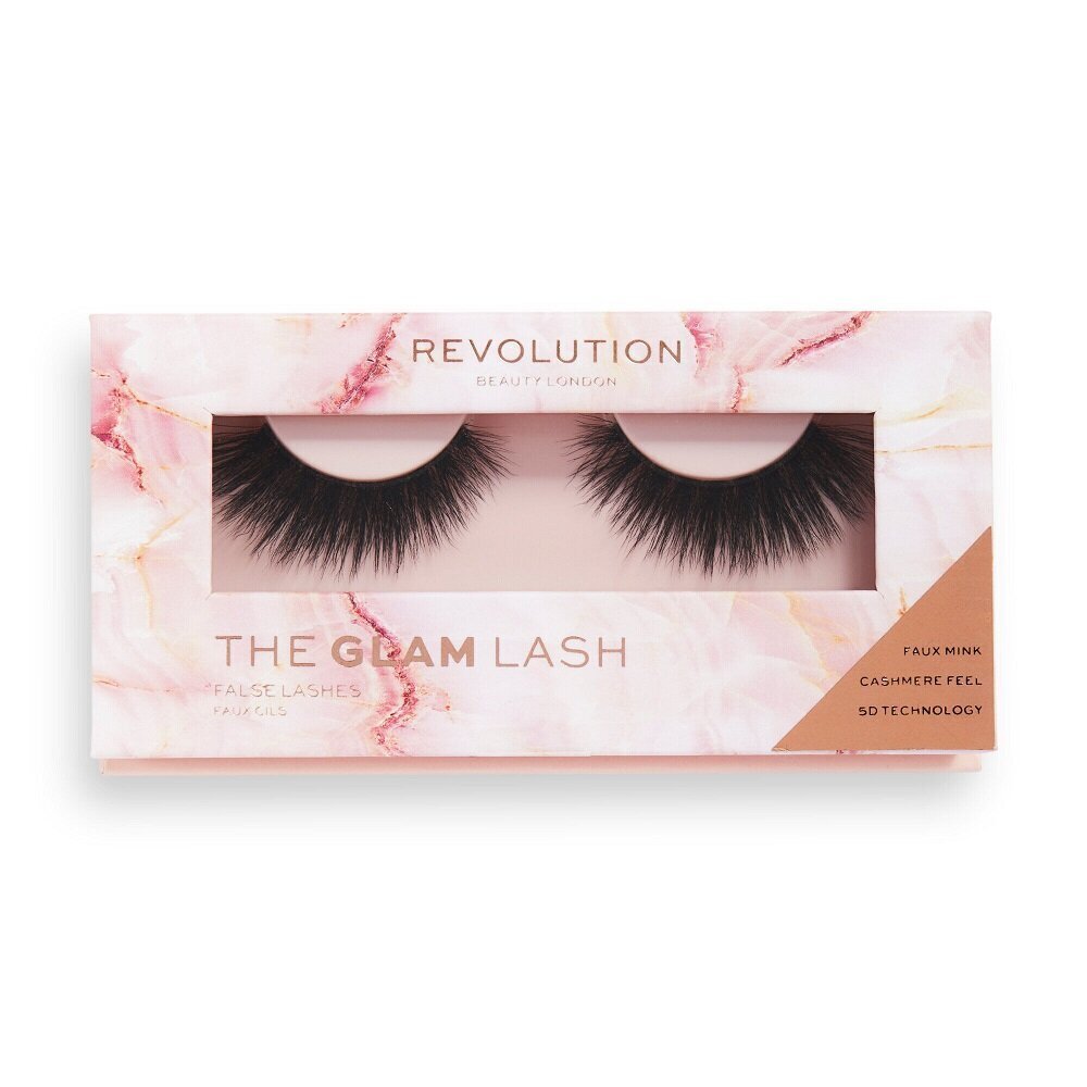 Mākslīgās skropstas makeup Revolution The Glam Lash False Eyelashes 5D цена и информация | Mākslīgās skropstas, skropstu atliecēji | 220.lv