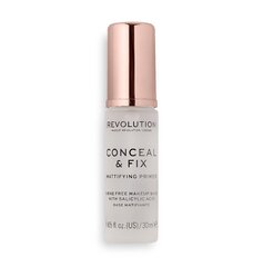 База под макияж Makeup Revolution Conceal and Define Mattifying Primer, 30 мл цена и информация | Пудры, базы под макияж | 220.lv