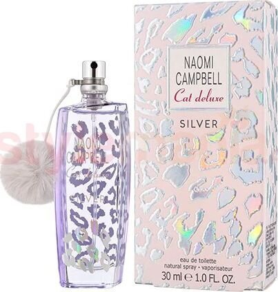 Tualetes ūdens Naomi Campbell Cat deluxe silver EDT sievietēm, 30 ml цена и информация | Sieviešu smaržas | 220.lv