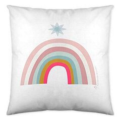 Чехол для подушки Pink Rainbow Haciendo el Indio (40 x 40 cm) цена и информация | Декоративные подушки и наволочки | 220.lv