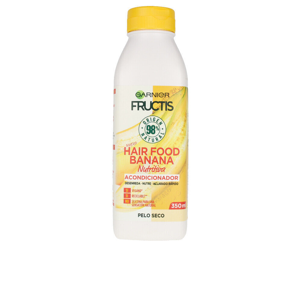 Kondicionieris Garnier fructis hair food banana ultra nourishing 350ml цена и информация | Matu kondicionieri, balzāmi | 220.lv