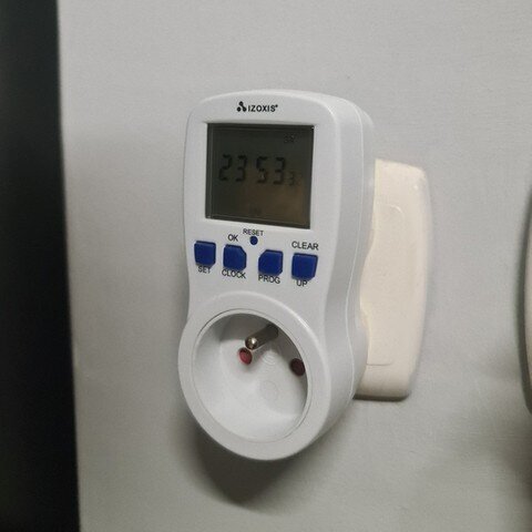 Kontaktligzdas ieslēgšanas/izslēgšanas taimeris цена и информация | Taimeri, termostati | 220.lv