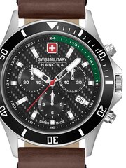 Мужские кварцевые часы Swiss Military Hanowa Flagship Racer SMH-06-4337.04.007.06 цена и информация | Мужские часы | 220.lv