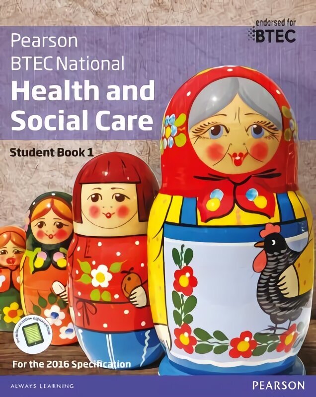 BTEC National Health and Social Care Student Book 1: For the 2016 specifications, Student Book 1 plus Activebook цена и информация | Sociālo zinātņu grāmatas | 220.lv