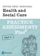 Pearson REVISE BTEC National Health and Social Care Practice Assessments Plus U2: for home learning, 2022 and 2023 assessments and exams cena un informācija | Sociālo zinātņu grāmatas | 220.lv