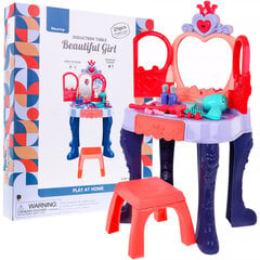 Skaistumkopšanas galds ar krēslu cena un informācija | Rotaļlietas meitenēm | 220.lv