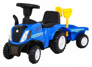 Stumjamais traktors ar piekabi bērniem, New Holland cena un informācija | Rotaļlietas zīdaiņiem | 220.lv