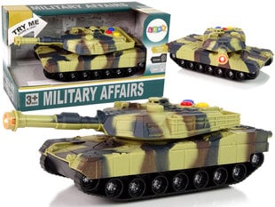 Игрушечный танк, 1:32, коричневый цена и информация | Игрушки для мальчиков | 220.lv